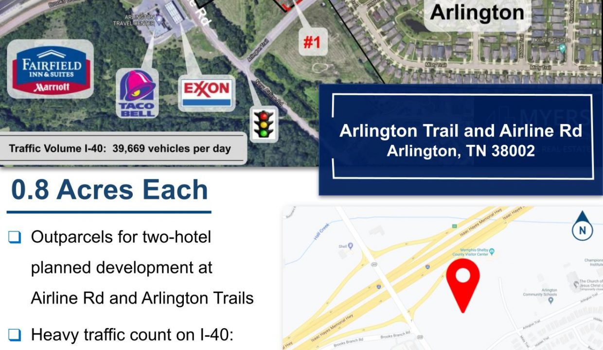 Arlington Trails Outparcels Aerial Flyer