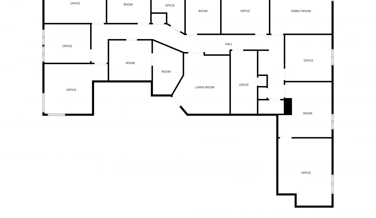 2D Floor Plan for 4735 Spottswood Avenue Suite 204 - no dem